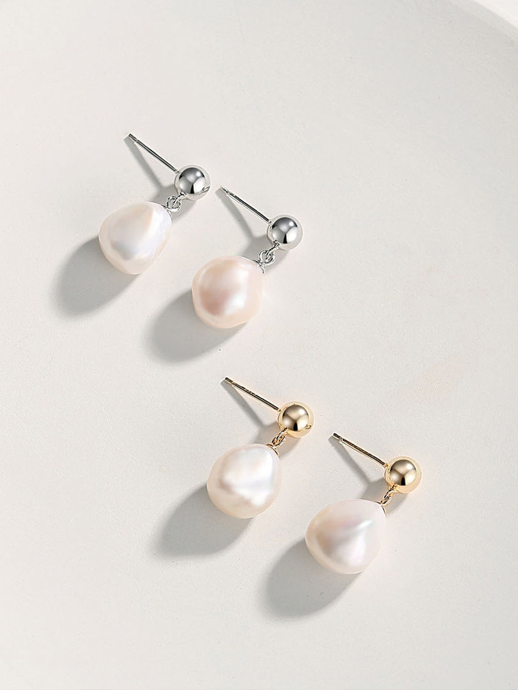 Baroque Pearl Earring