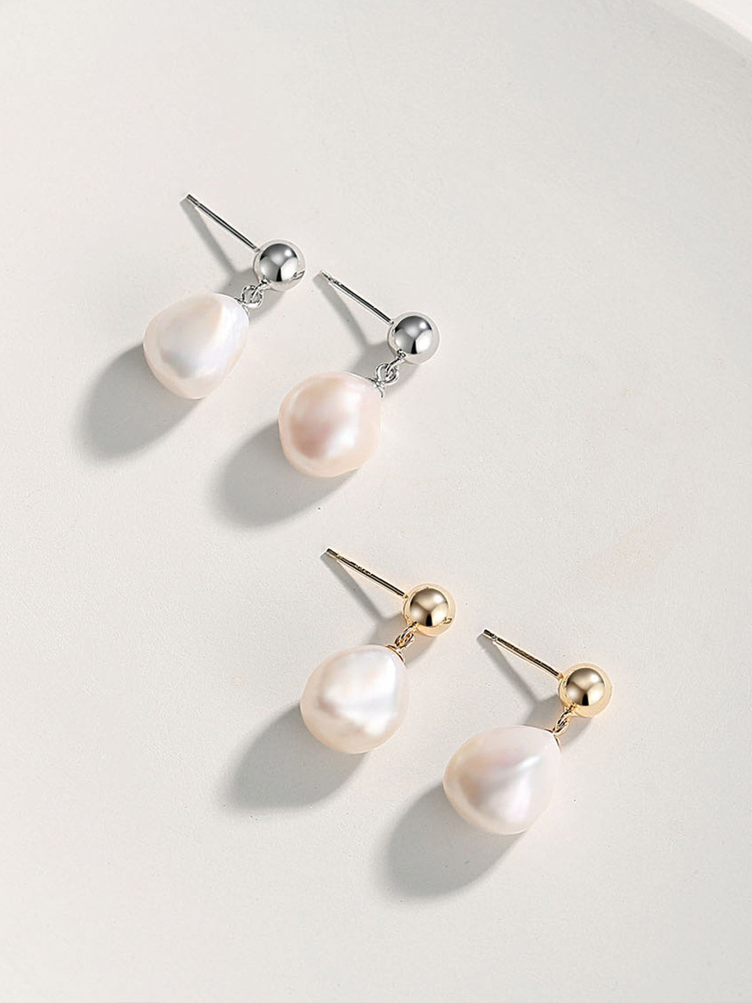 Baroque Pearl Earring